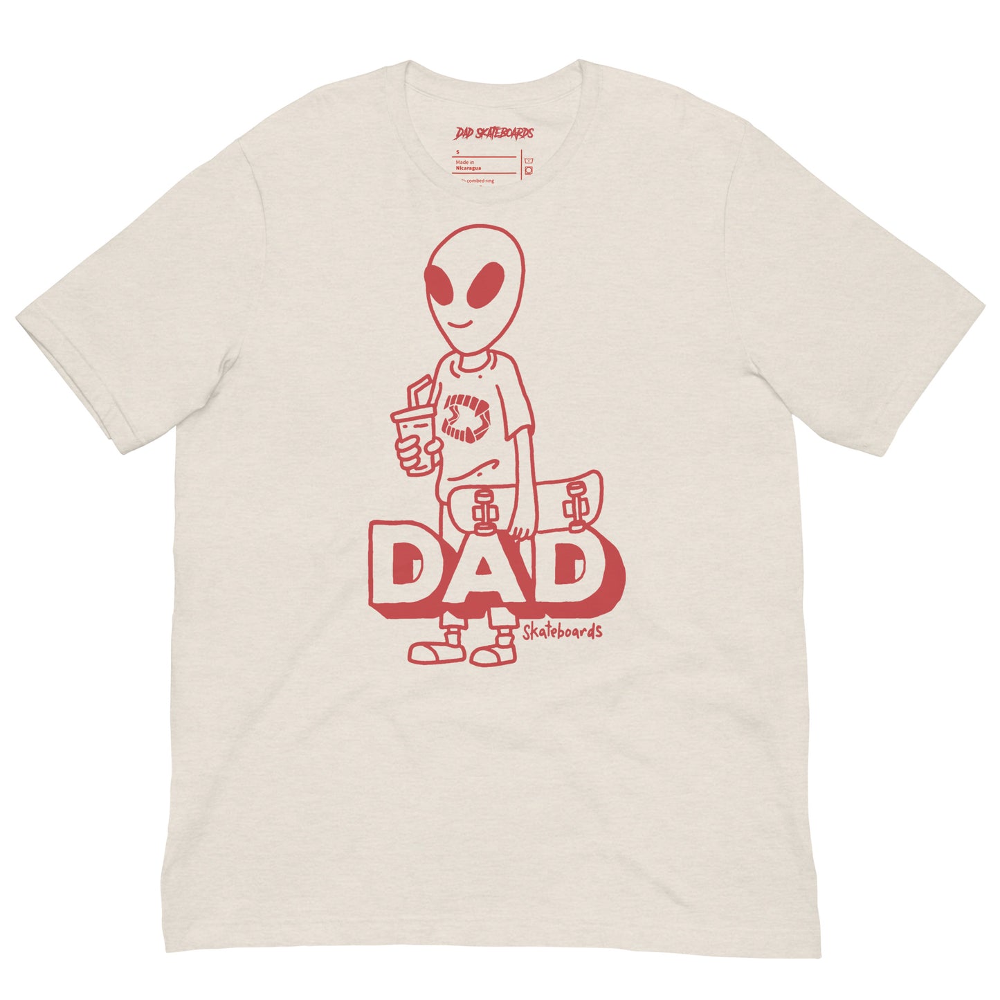 Designed by Phangs x Dad Off-White Martian Tee