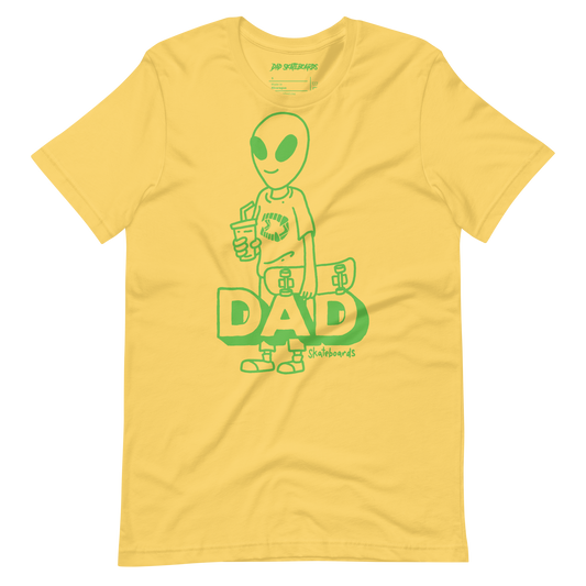 Designed by Phangs x Dad Yellow Martian Tee